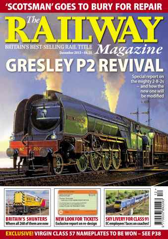 Railway Magazine issue December 2013