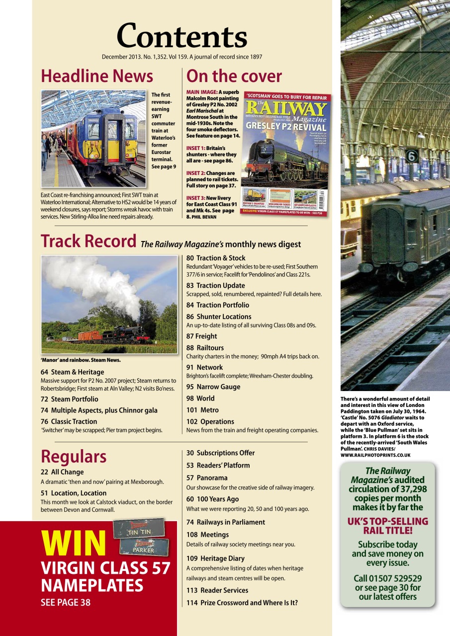 Railway Magazine Preview Pages