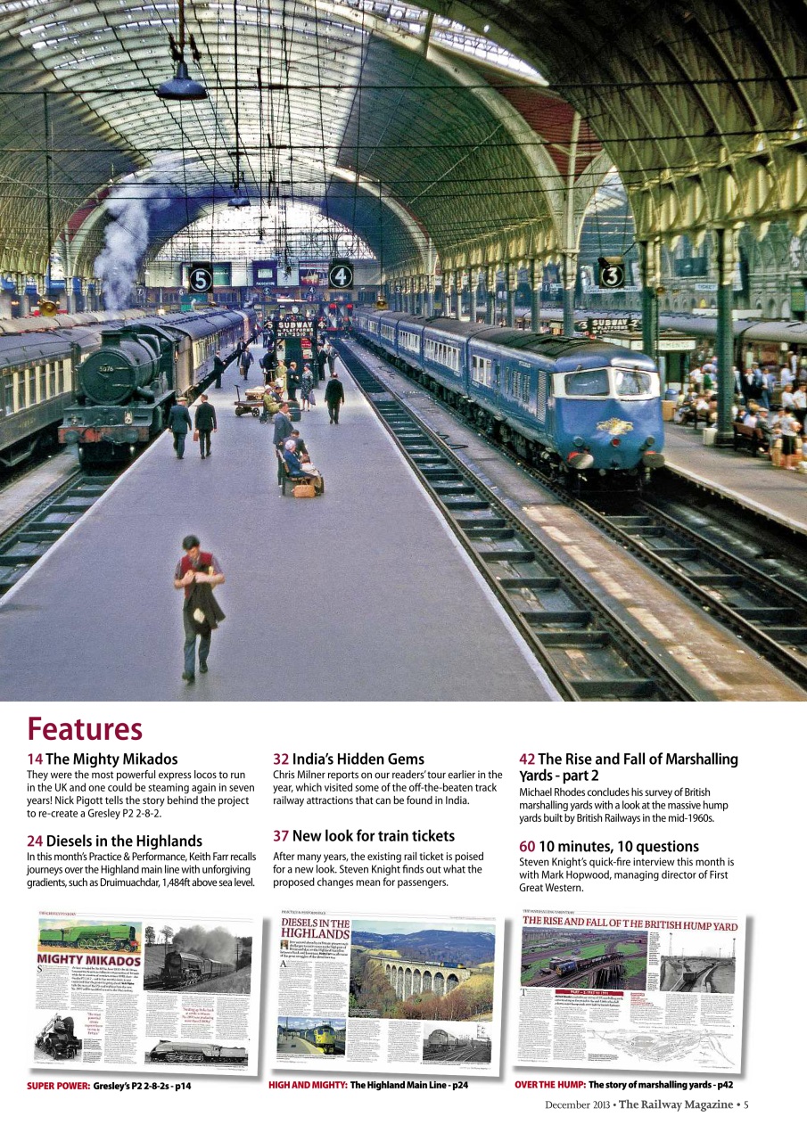 Railway Magazine Preview Pages