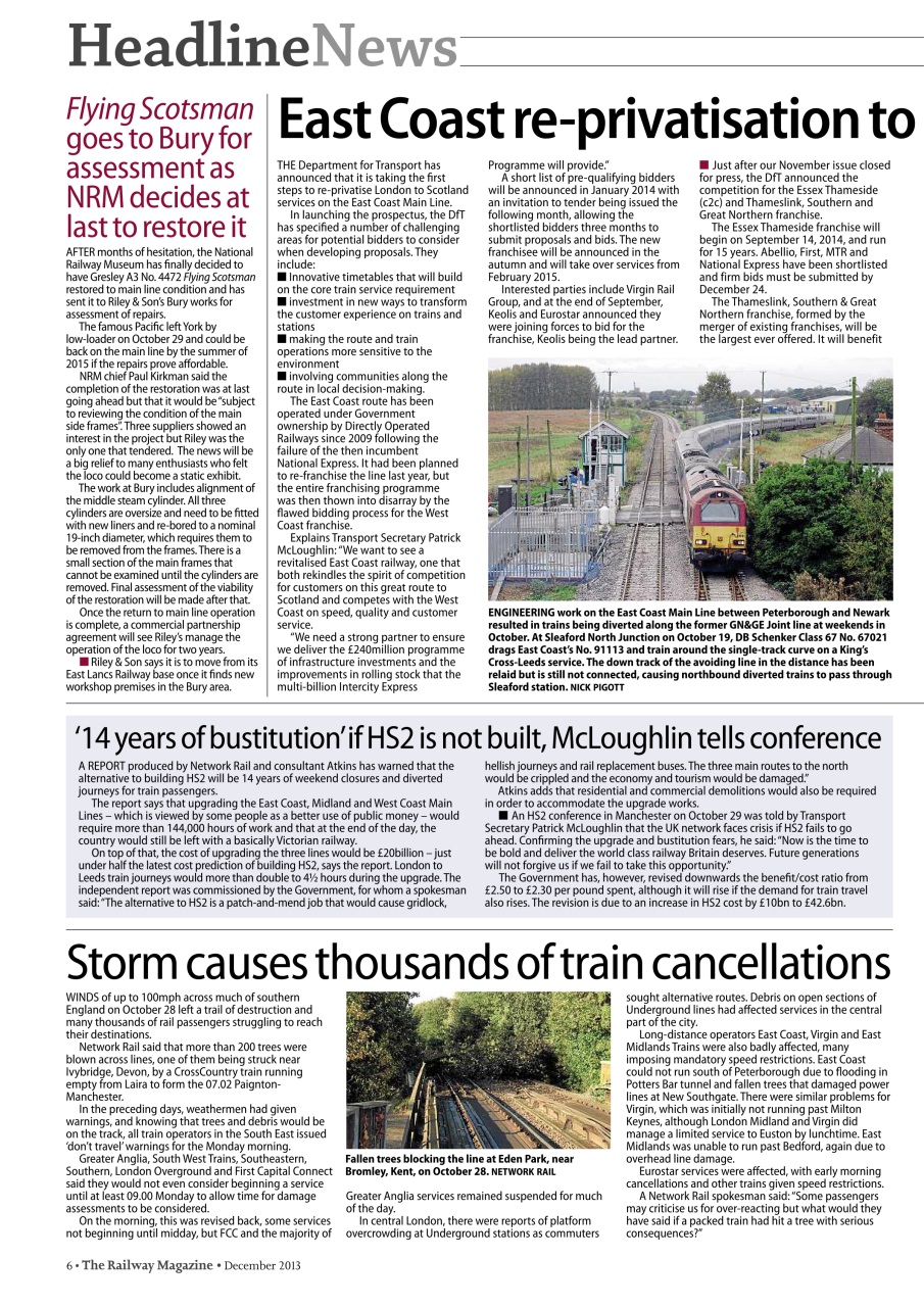 Railway Magazine Preview Pages