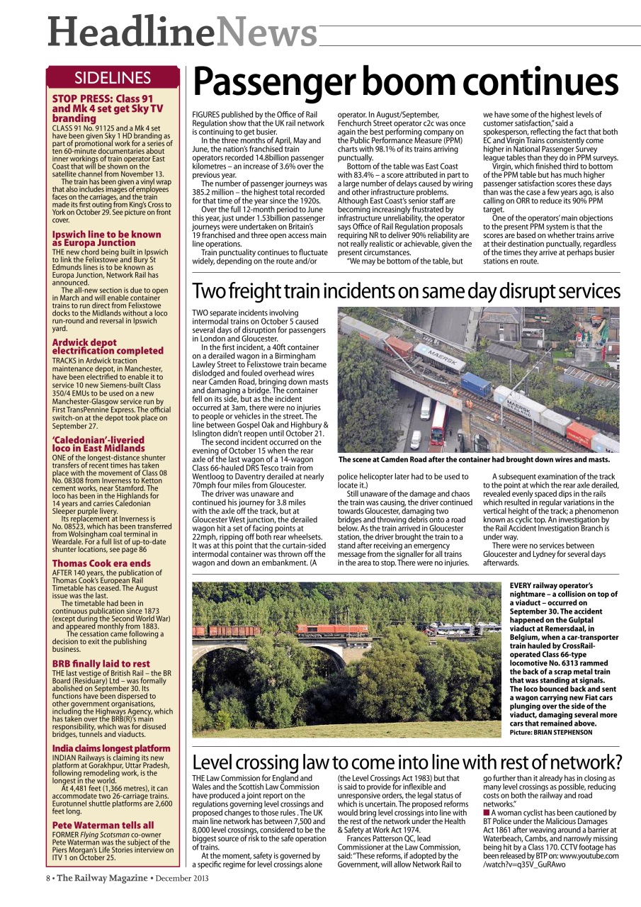 Railway Magazine Preview Pages