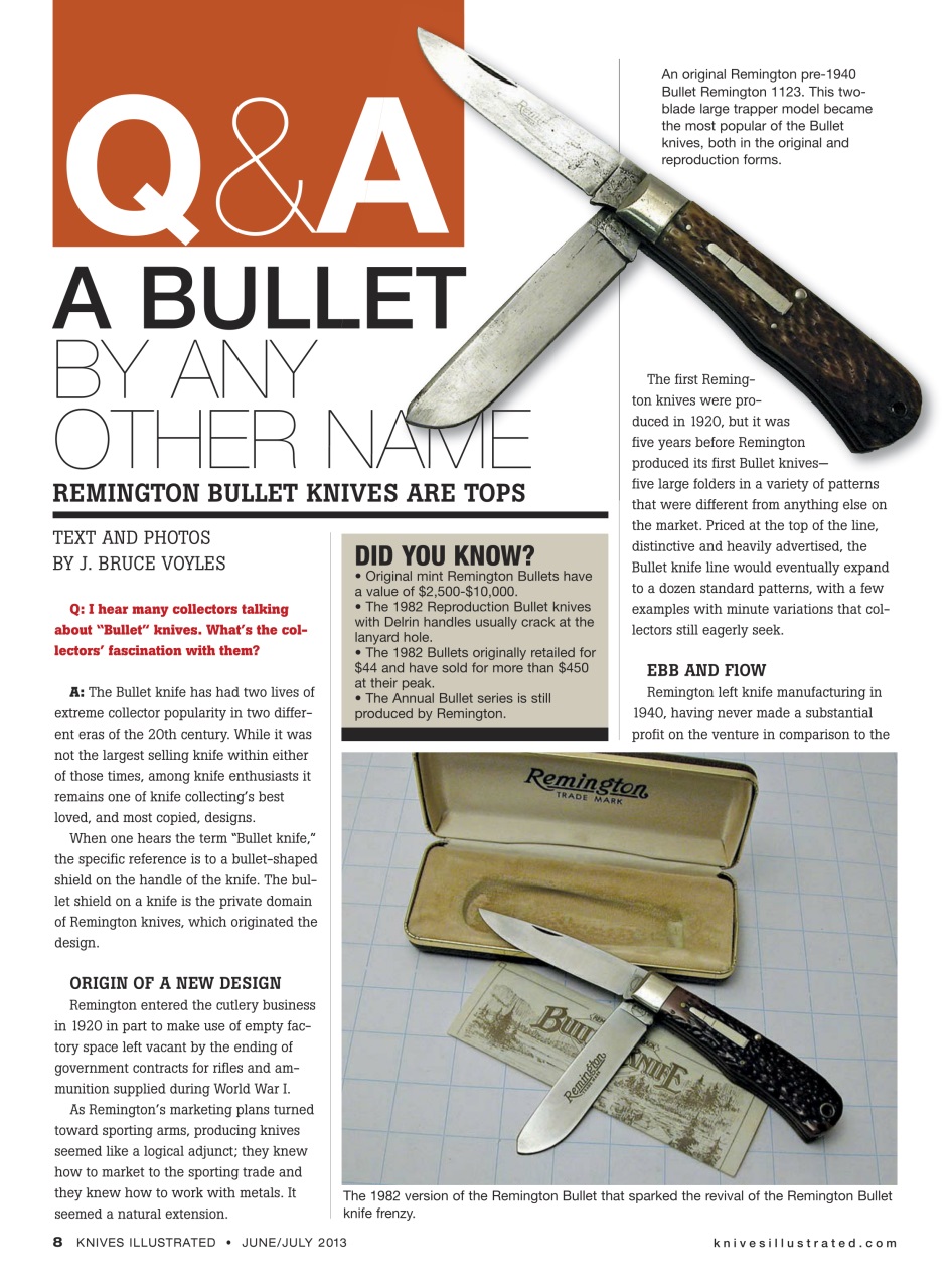 Knives Illustrated Preview Pages