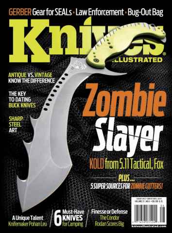Knives Illustrated issue August 2013