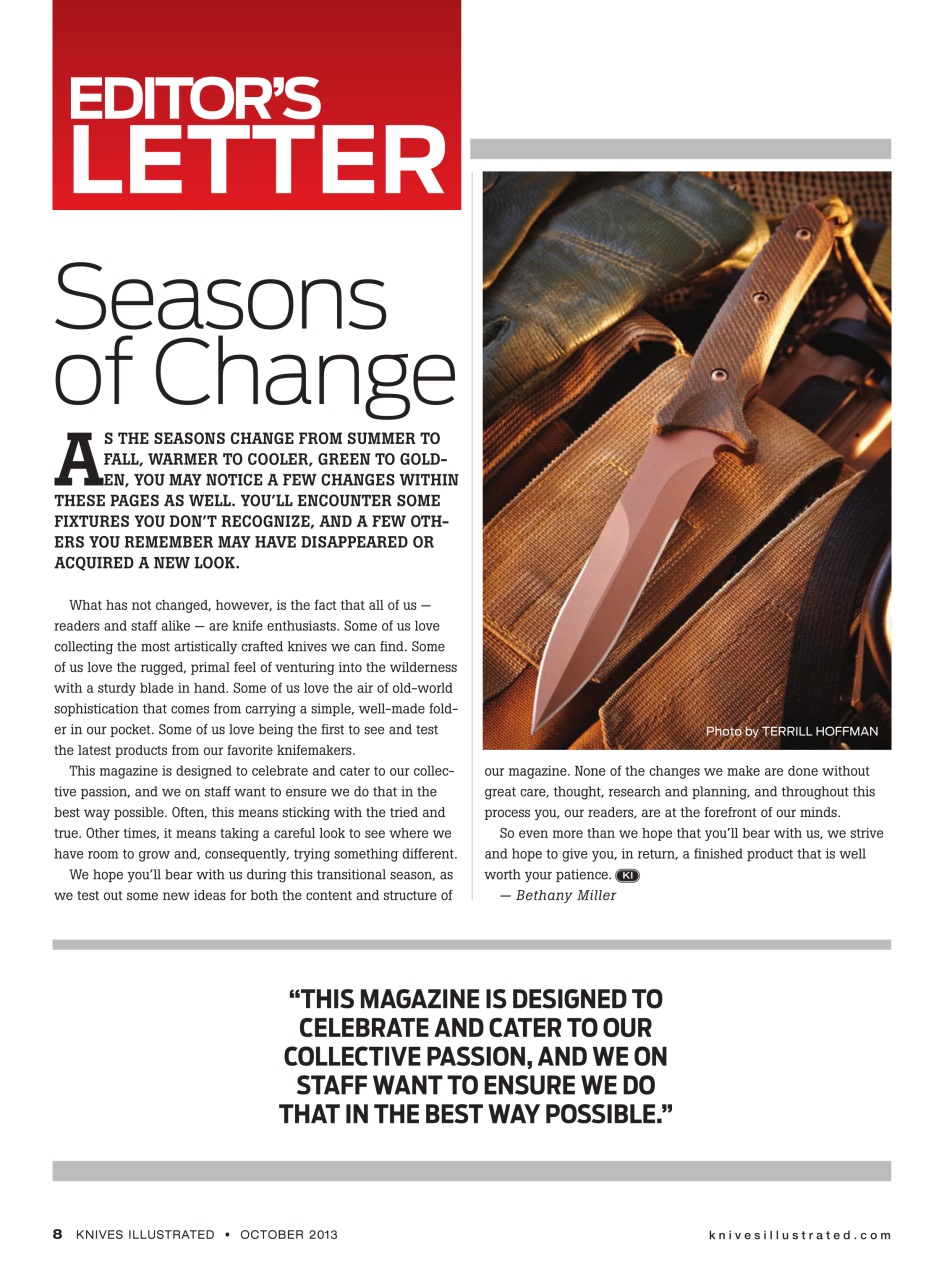 Knives Illustrated Preview Pages