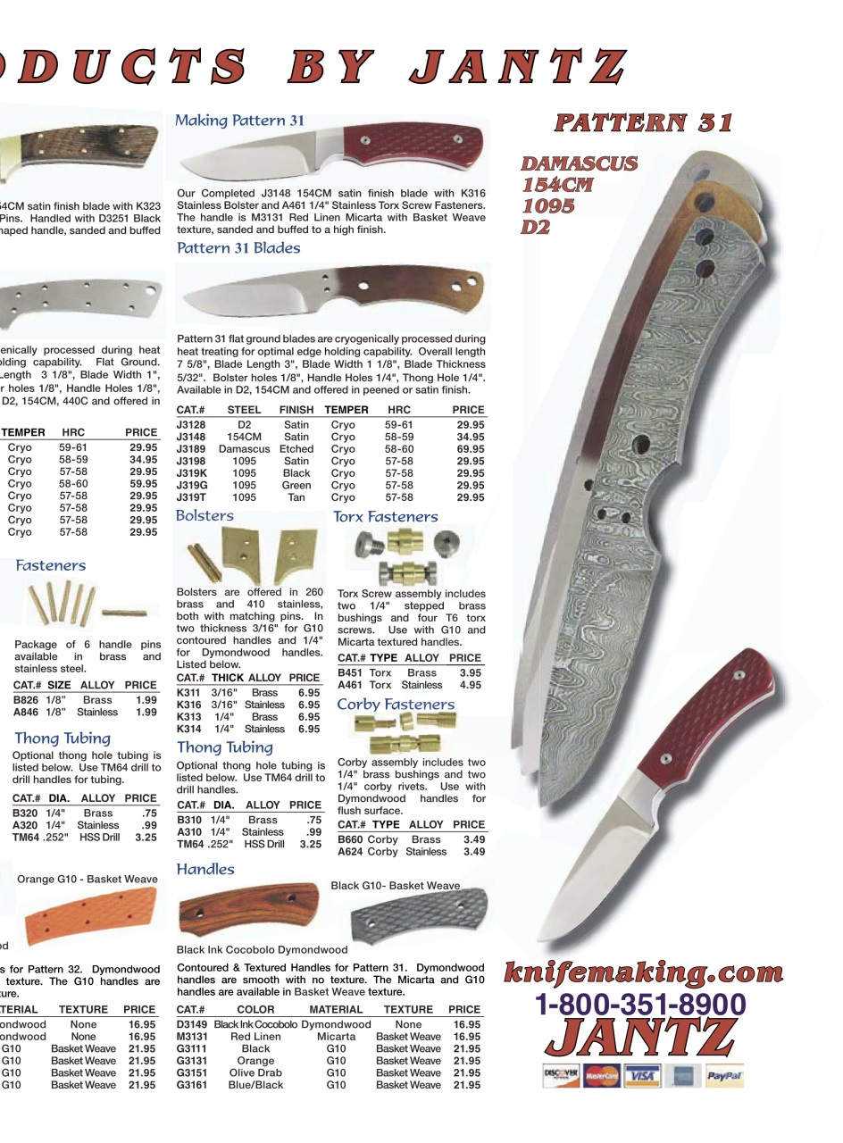 Knives Illustrated Preview Pages