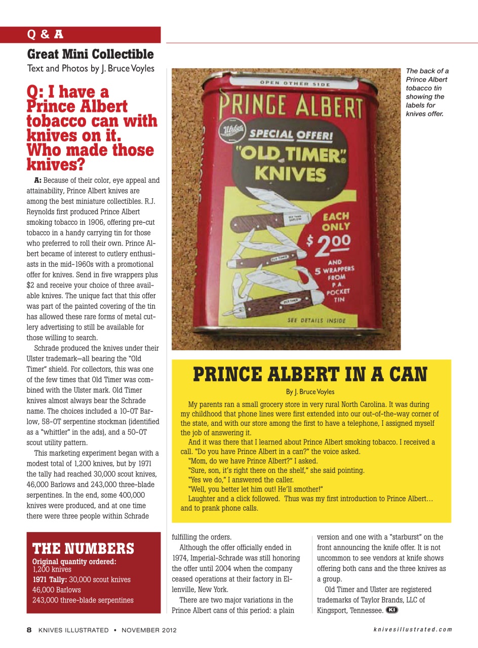 Knives Illustrated Preview Pages