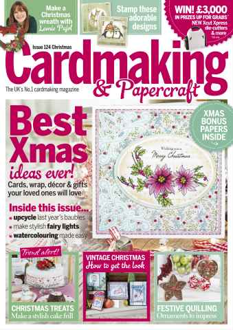 Cardmaking & Papercraft issue Christmas 2013