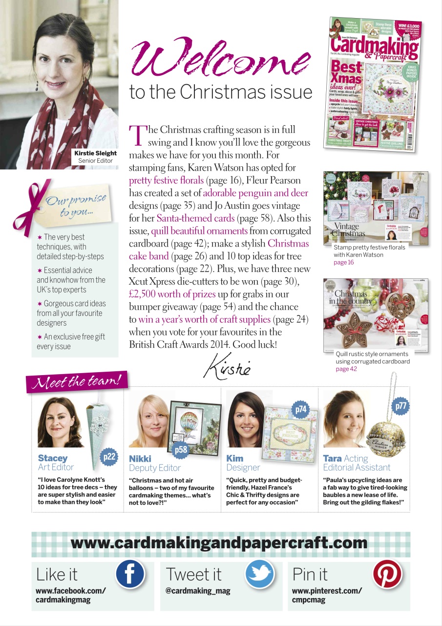 Cardmaking & Papercraft Preview Pages