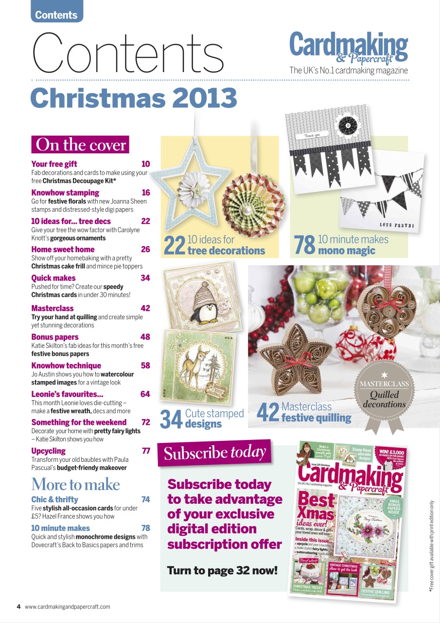 Cardmaking & Papercraft Preview Pages