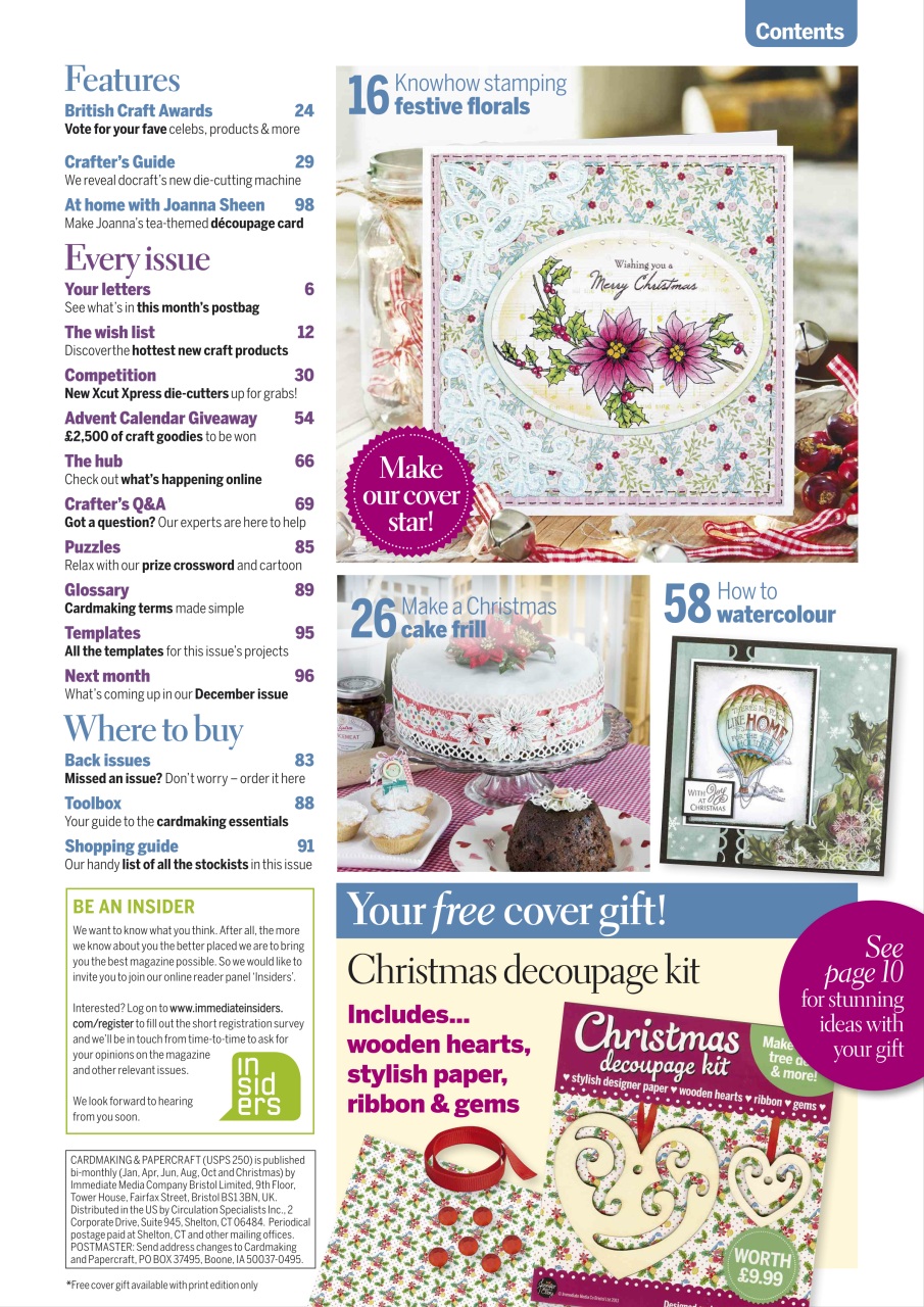 Cardmaking & Papercraft Preview Pages