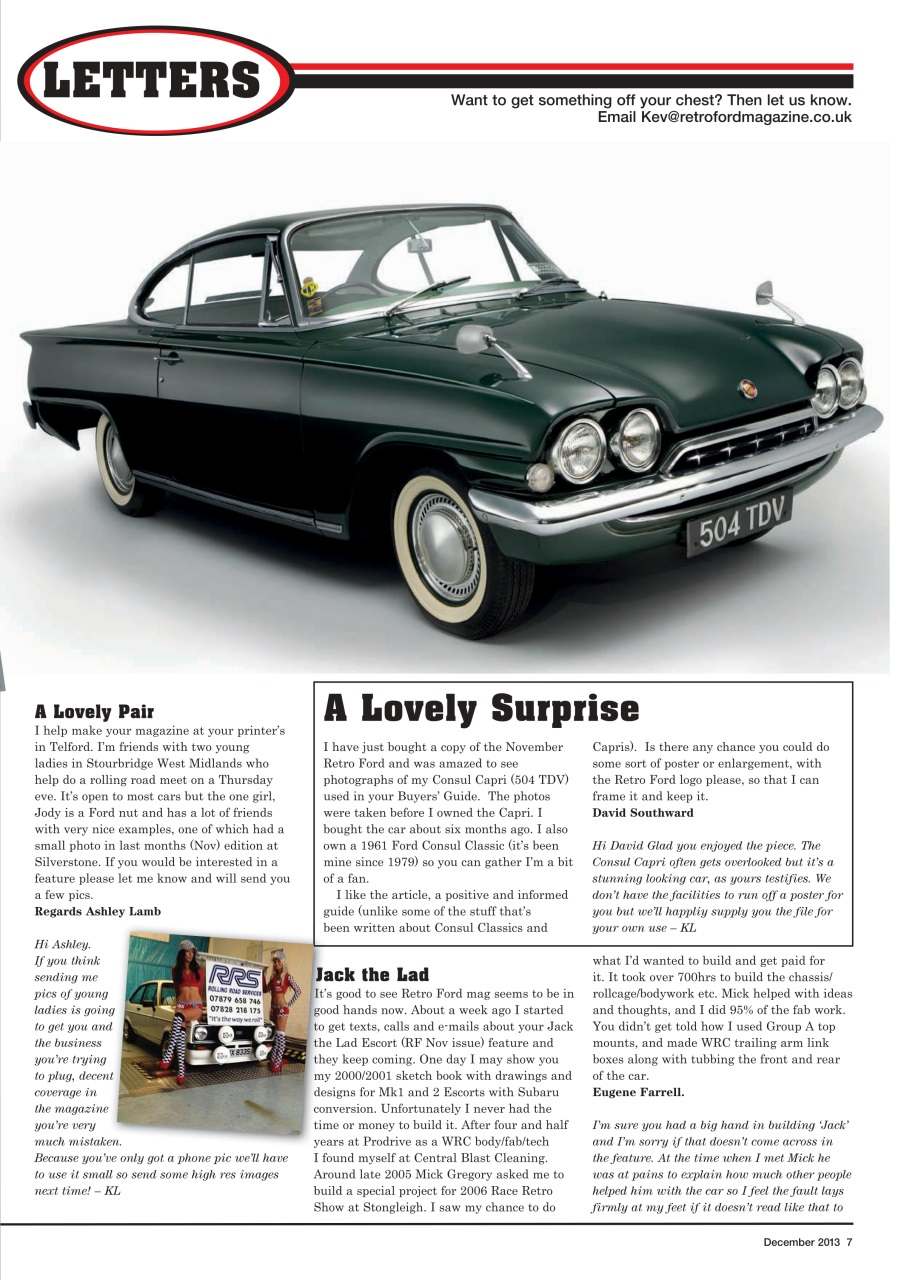 Retro Ford Preview Pages