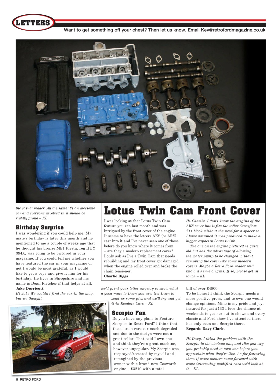 Retro Ford Preview Pages