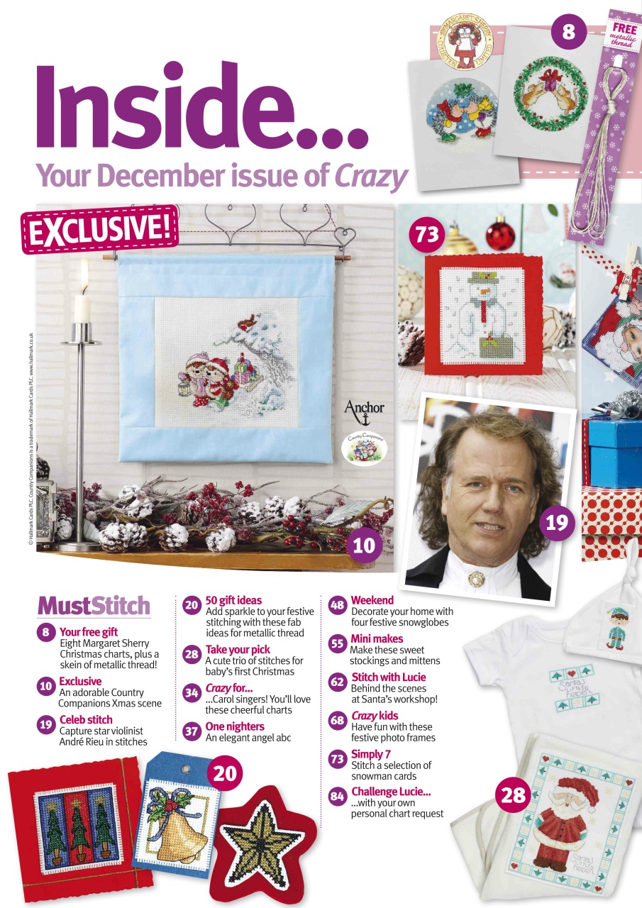 Cross Stitch Crazy Preview Pages