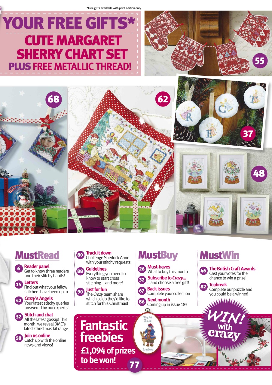 Cross Stitch Crazy Preview Pages