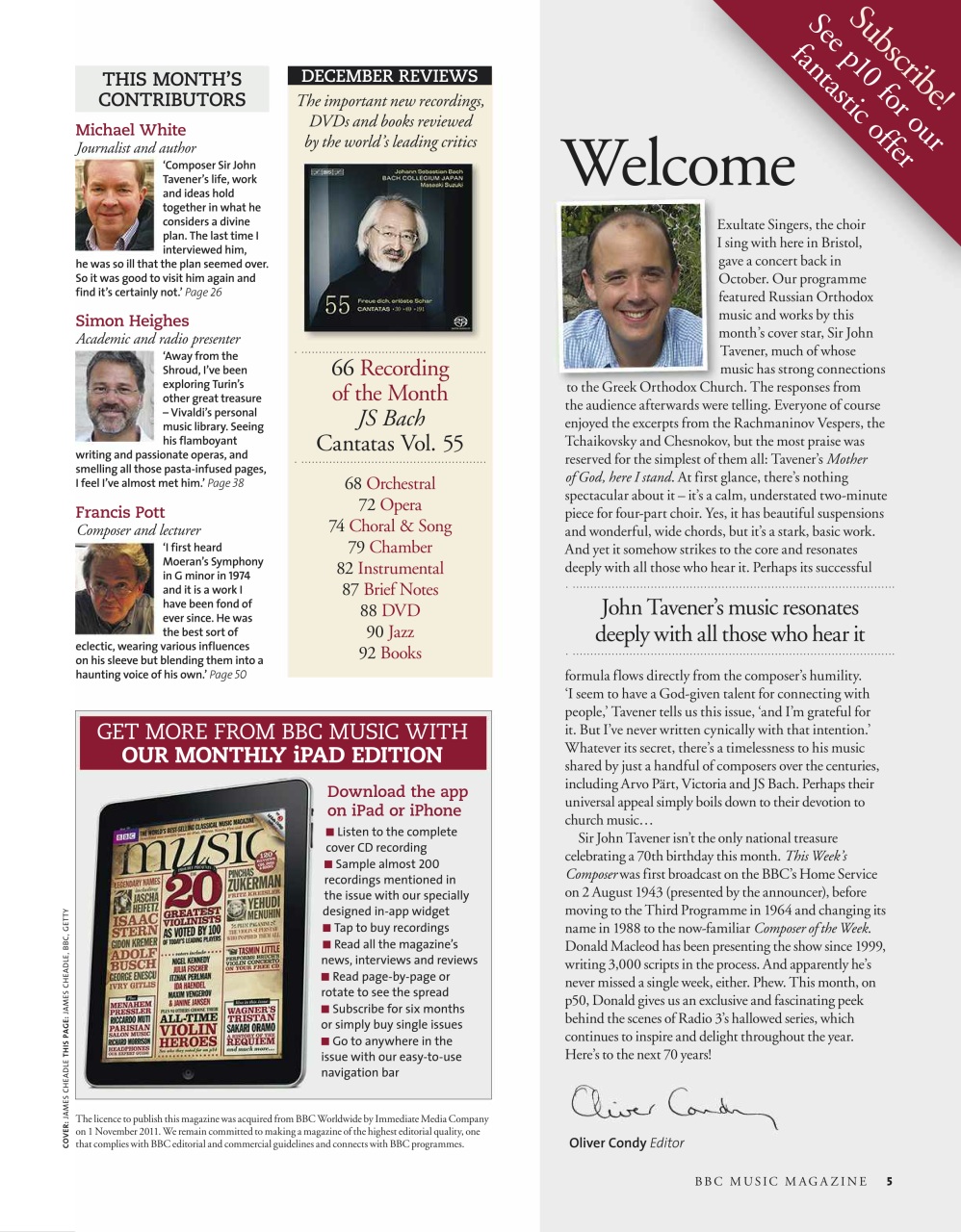 BBC Music Magazine Preview Pages