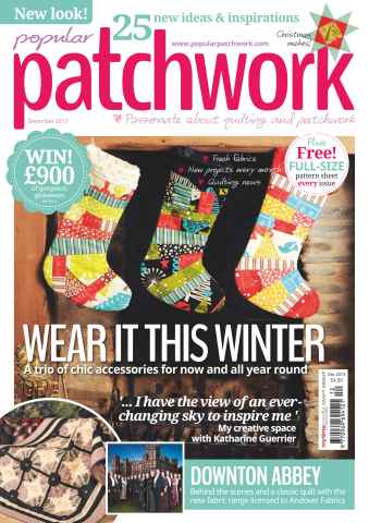 Popular Patchwork Magazine issue December 2013