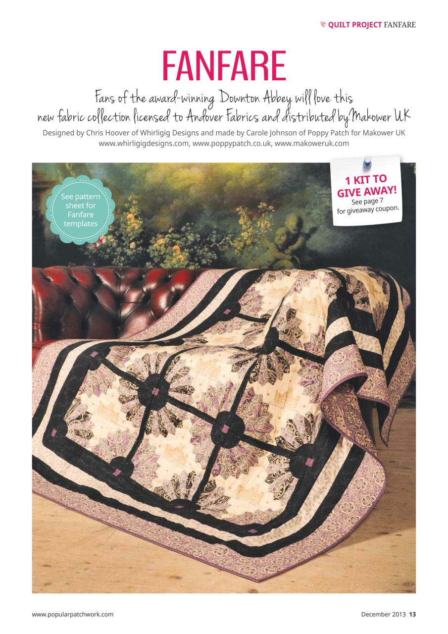 Popular Patchwork Magazine Preview Pages