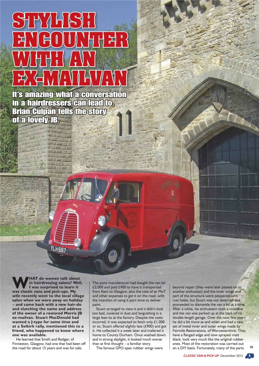 Classic Van & Pick-up Preview Pages