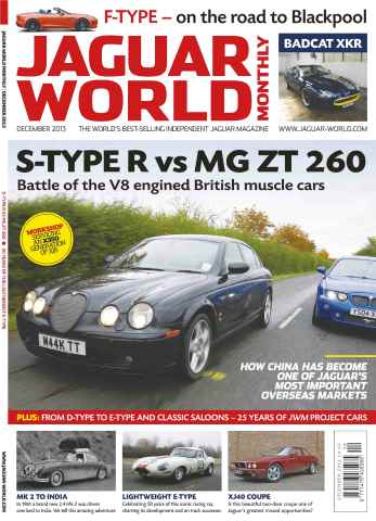 Jaguar World issue S-Type R vs MG ZT 260