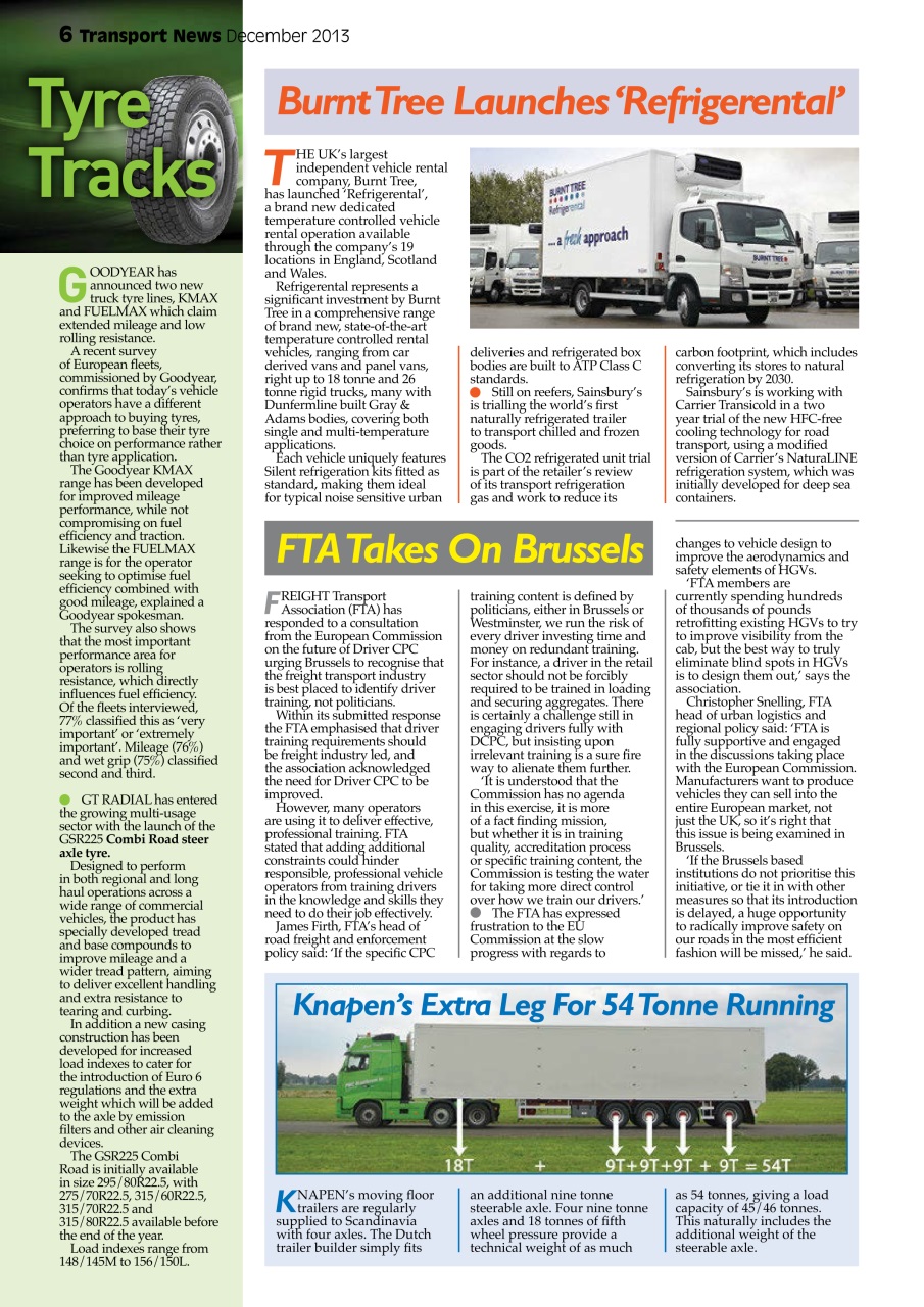 Transport News Preview Pages
