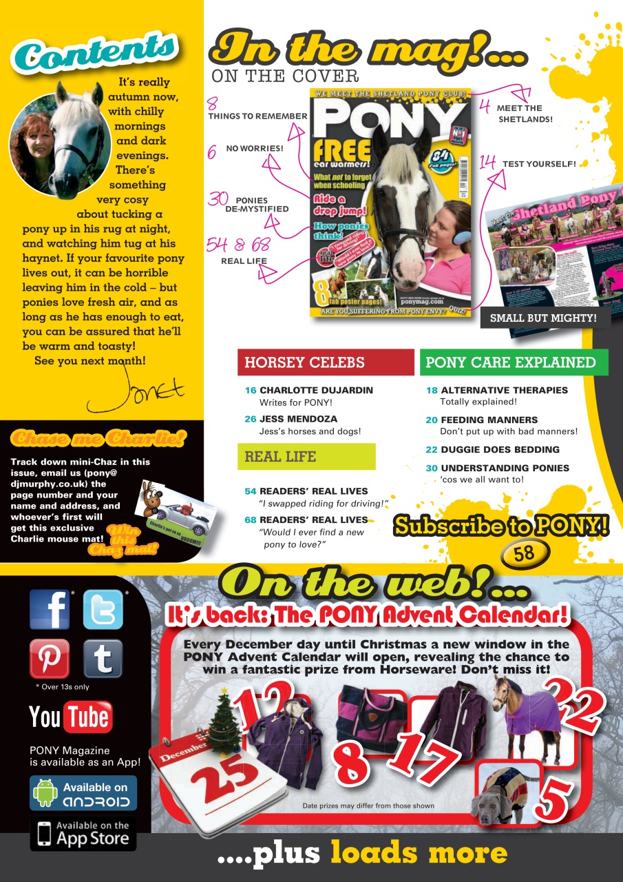 Pony Magazine Preview Pages