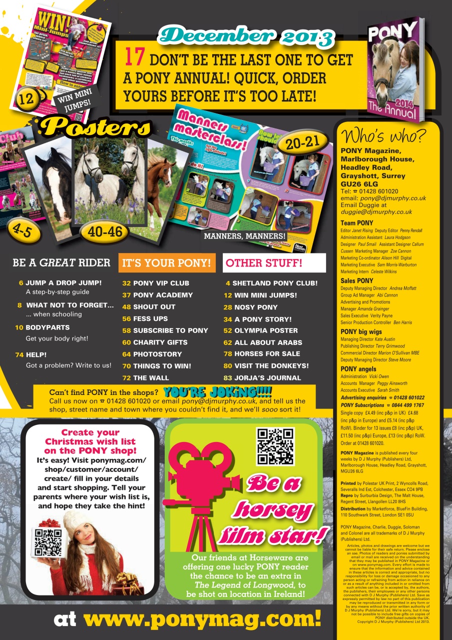 Pony Magazine Preview Pages