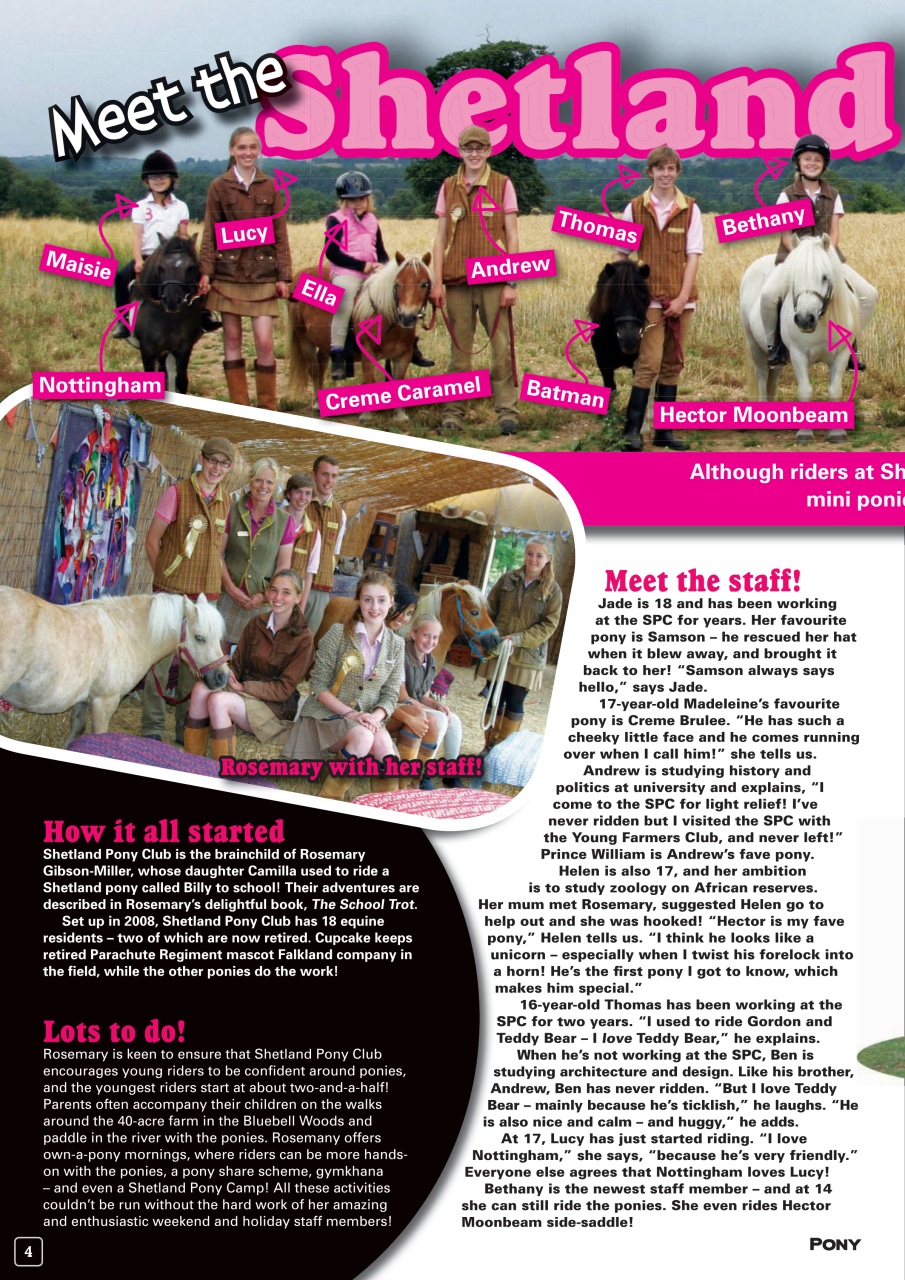 Pony Magazine Preview Pages