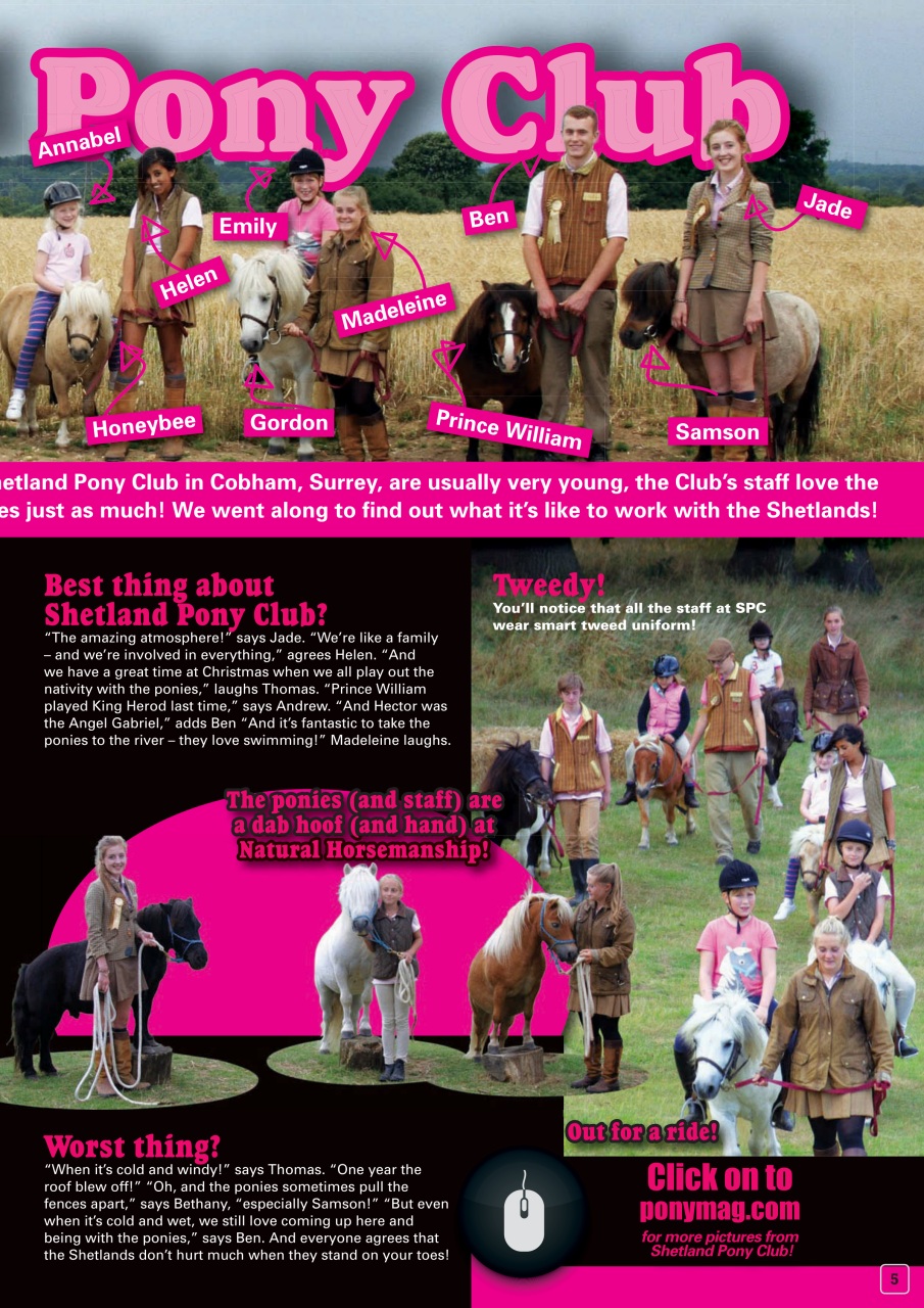 Pony Magazine Preview Pages