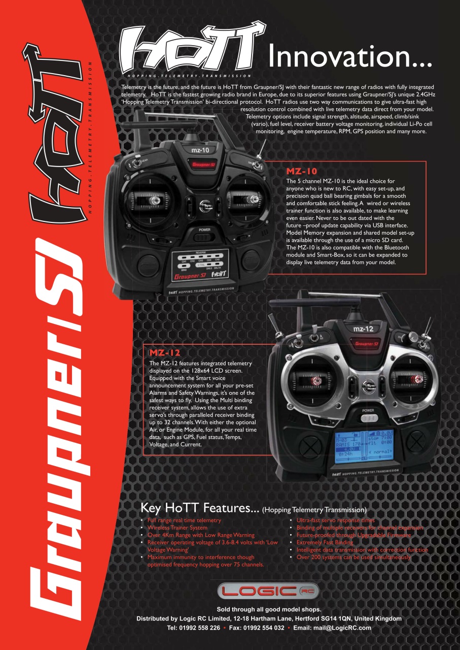 Radio Control Model Flyer Preview Pages