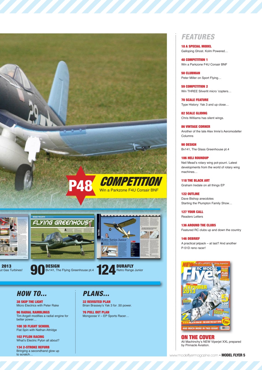 Radio Control Model Flyer Preview Pages