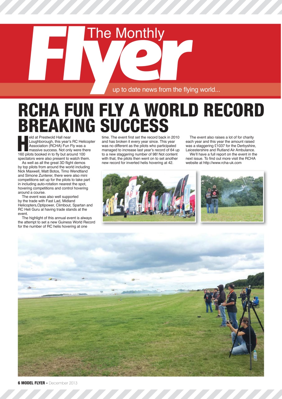 Radio Control Model Flyer Preview Pages