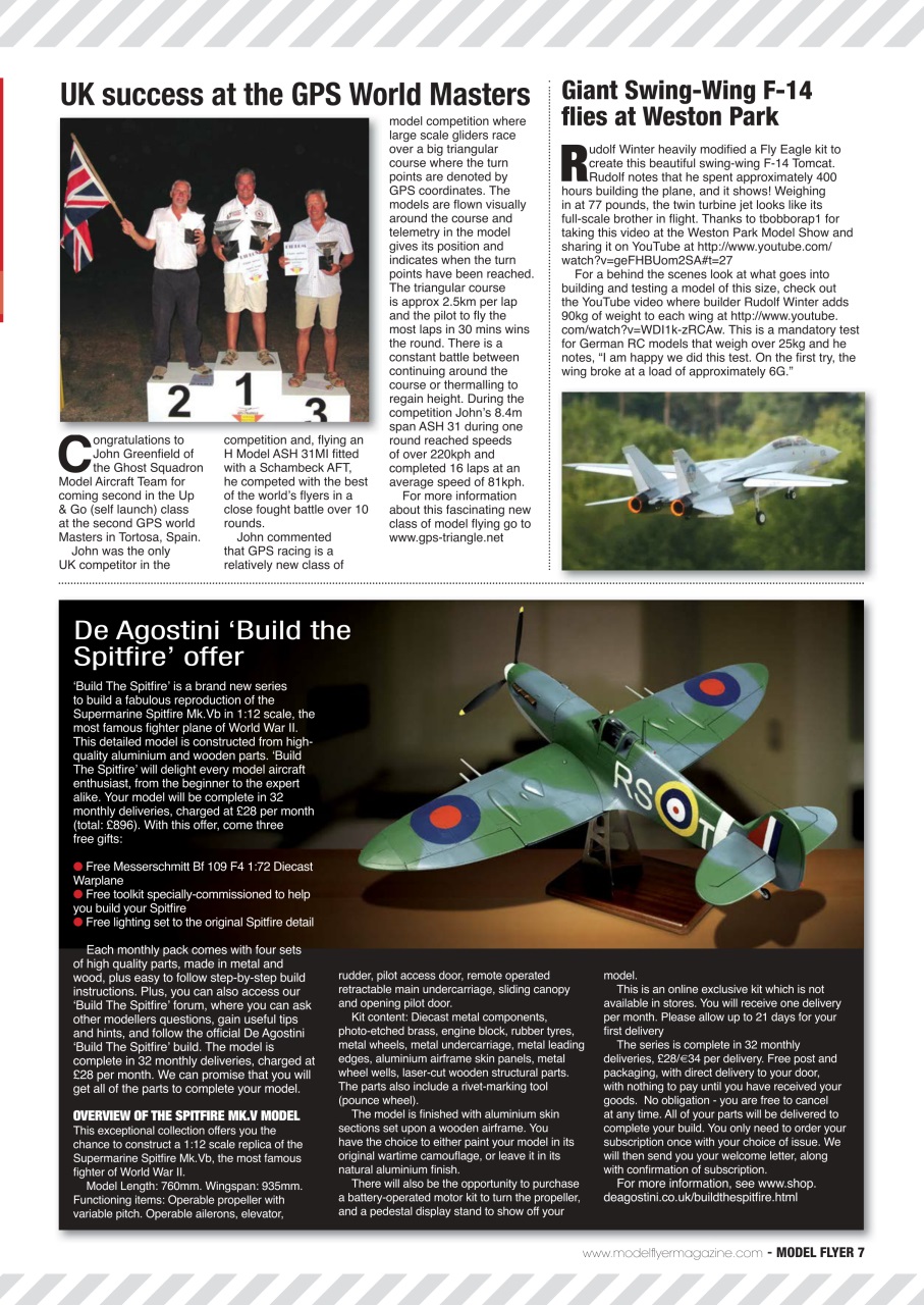 Radio Control Model Flyer Preview Pages