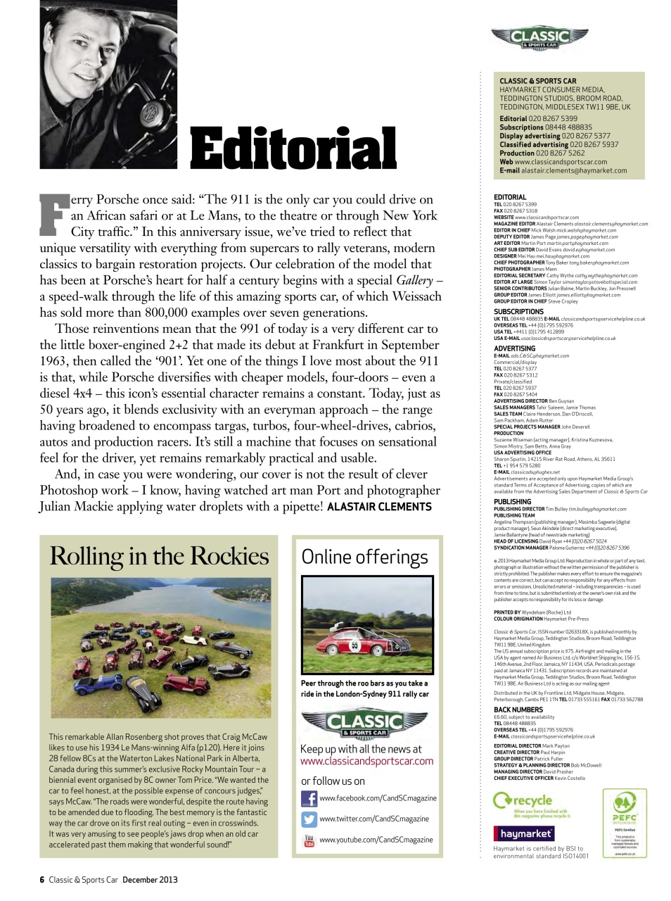 Classic & Sports Car Preview Pages