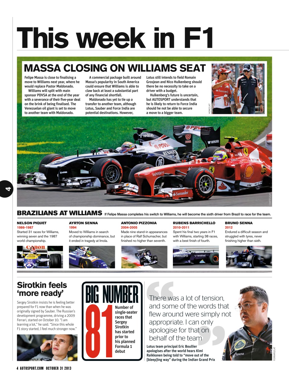 Autosport Preview Pages
