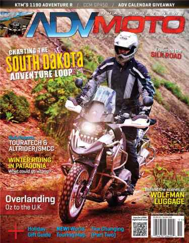 Adventure Motorcycle issue November-December 2013