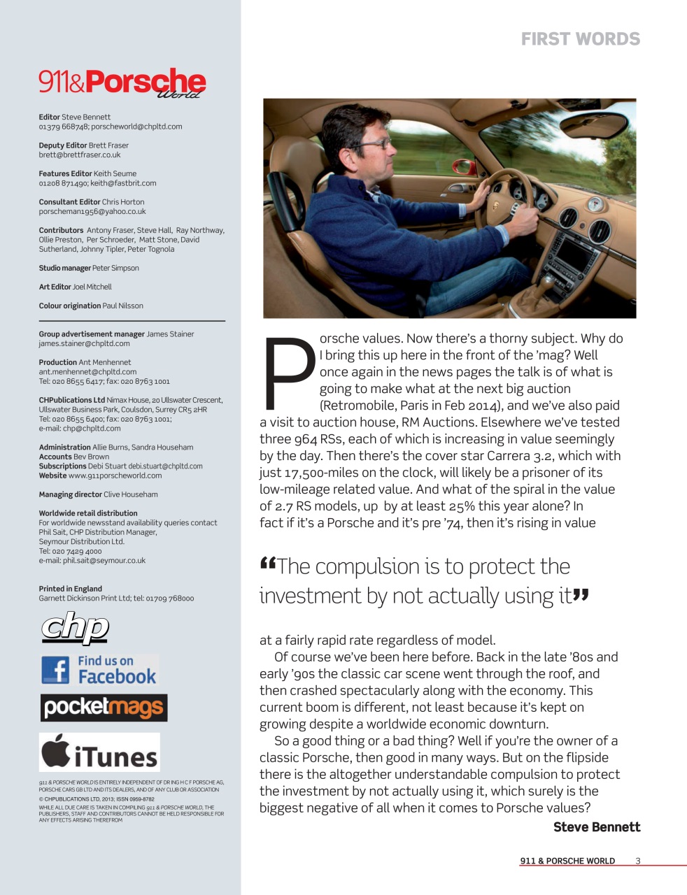 911 & Porsche World Preview Pages