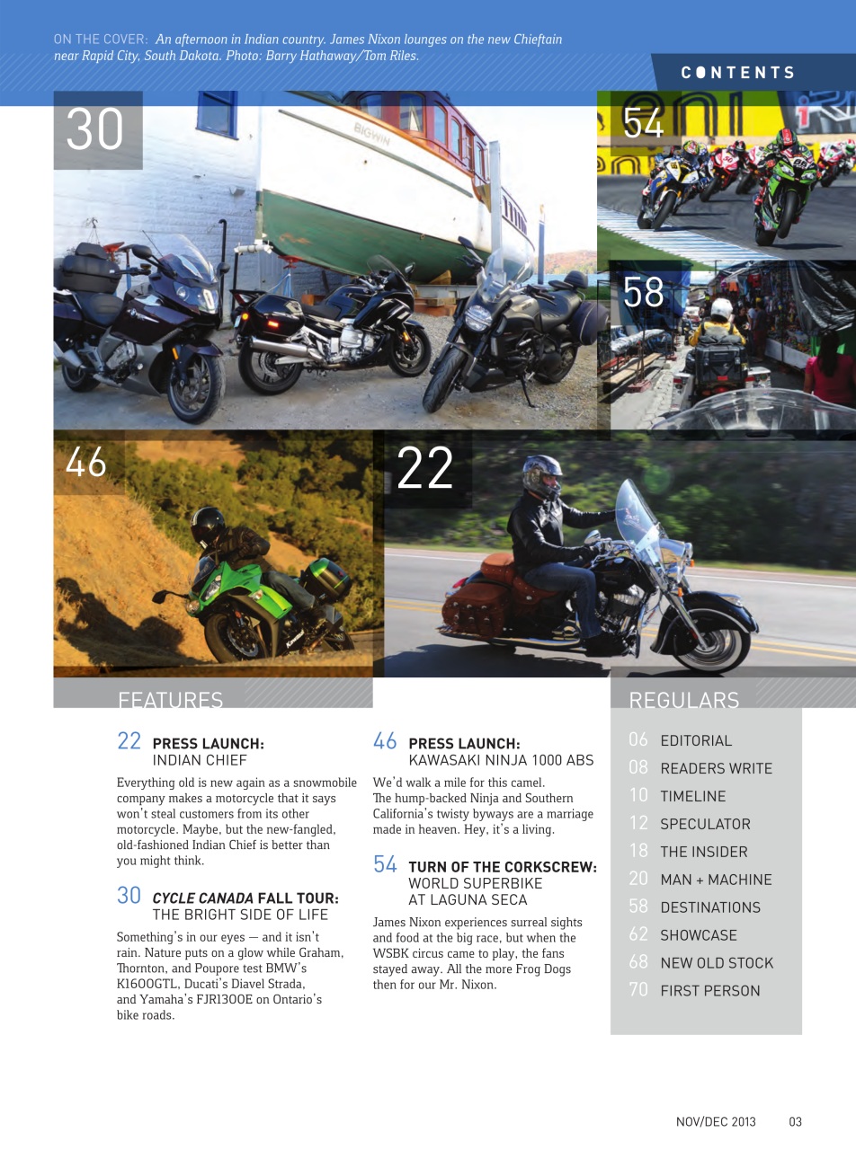 Cycle Canada Preview Pages