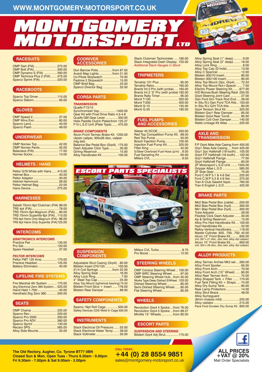 Pacenotes Rally magazine Preview Pages