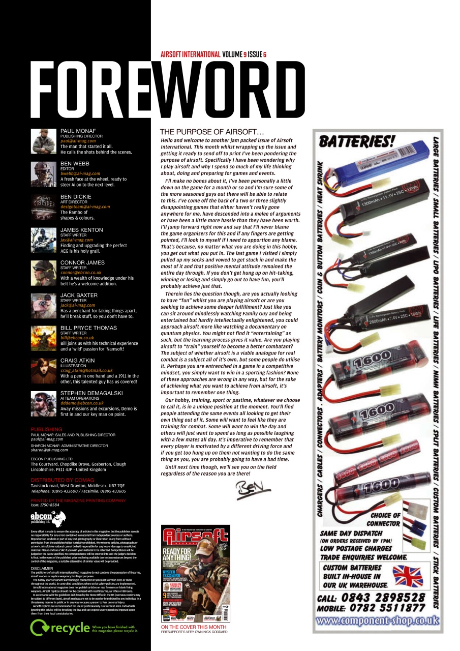 Airsoft International Preview Pages