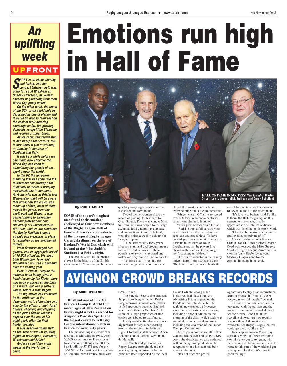 League Express Preview Pages