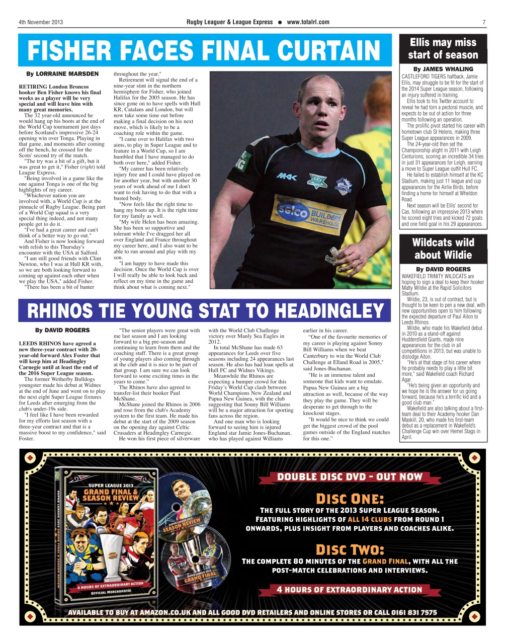 League Express Preview Pages