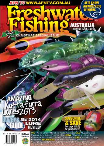 Freshwater Fishing Australia issue FWF123 Nov Dec 2013