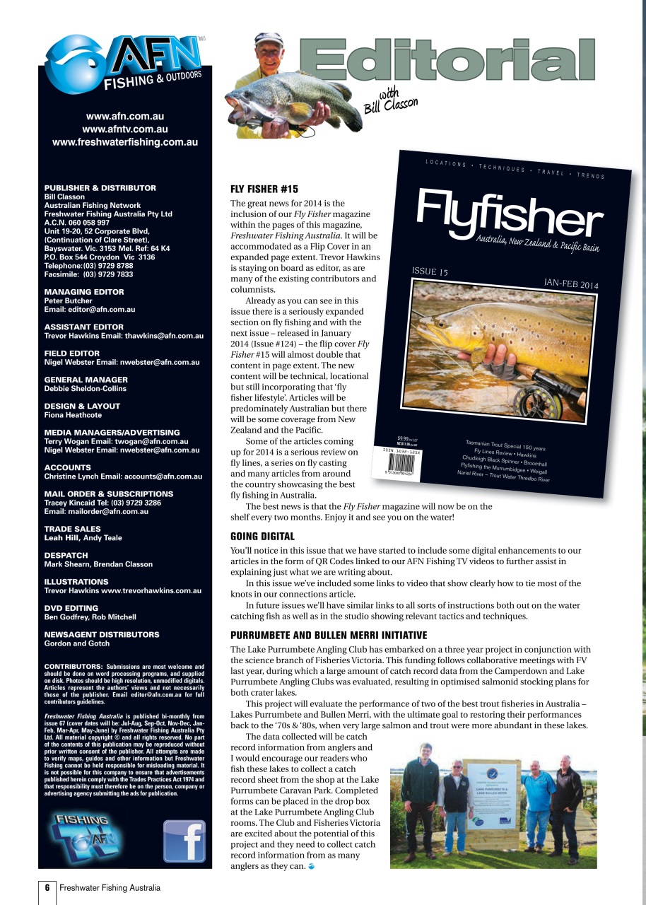 Freshwater Fishing Australia Preview Pages