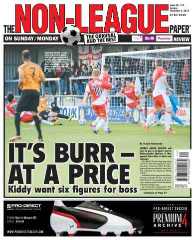 The Non-League Football Paper issue Sunday 3rd November 2013