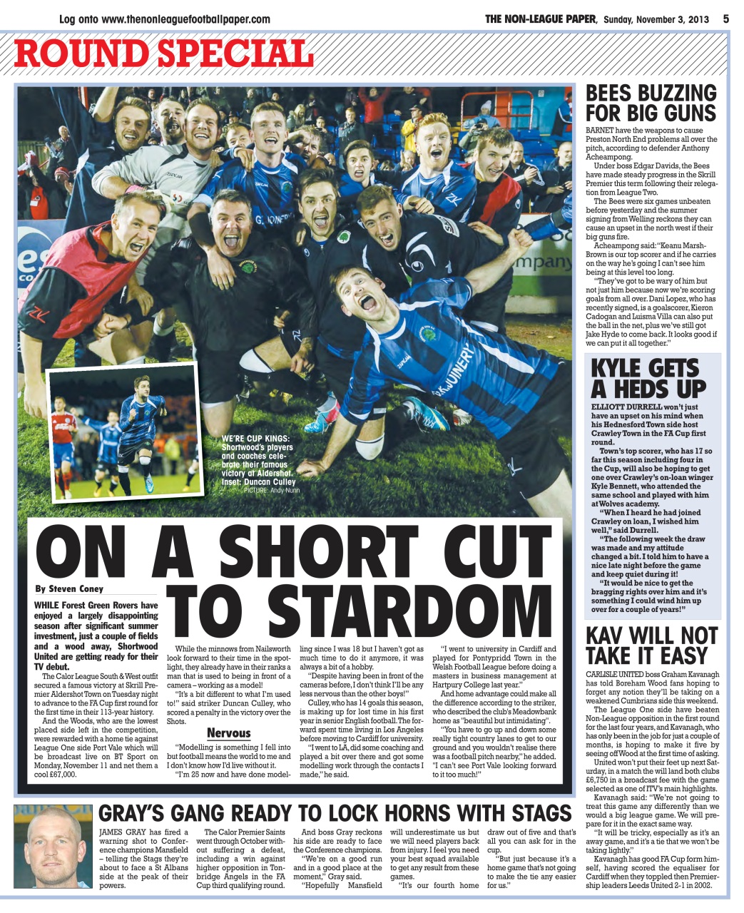 The Non-League Football Paper Preview Pages