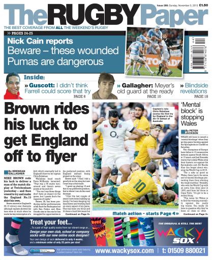 The Rugby Paper issue 