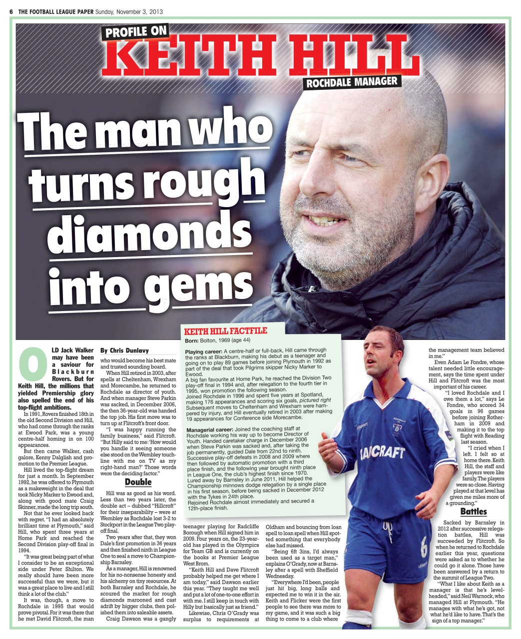 The Football League Paper Preview Pages