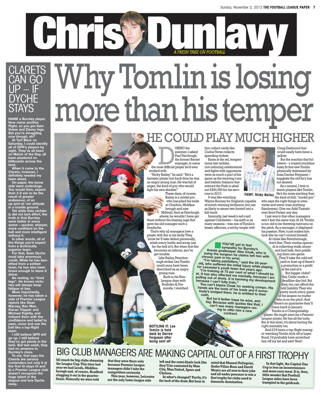 The Football League Paper Preview Pages