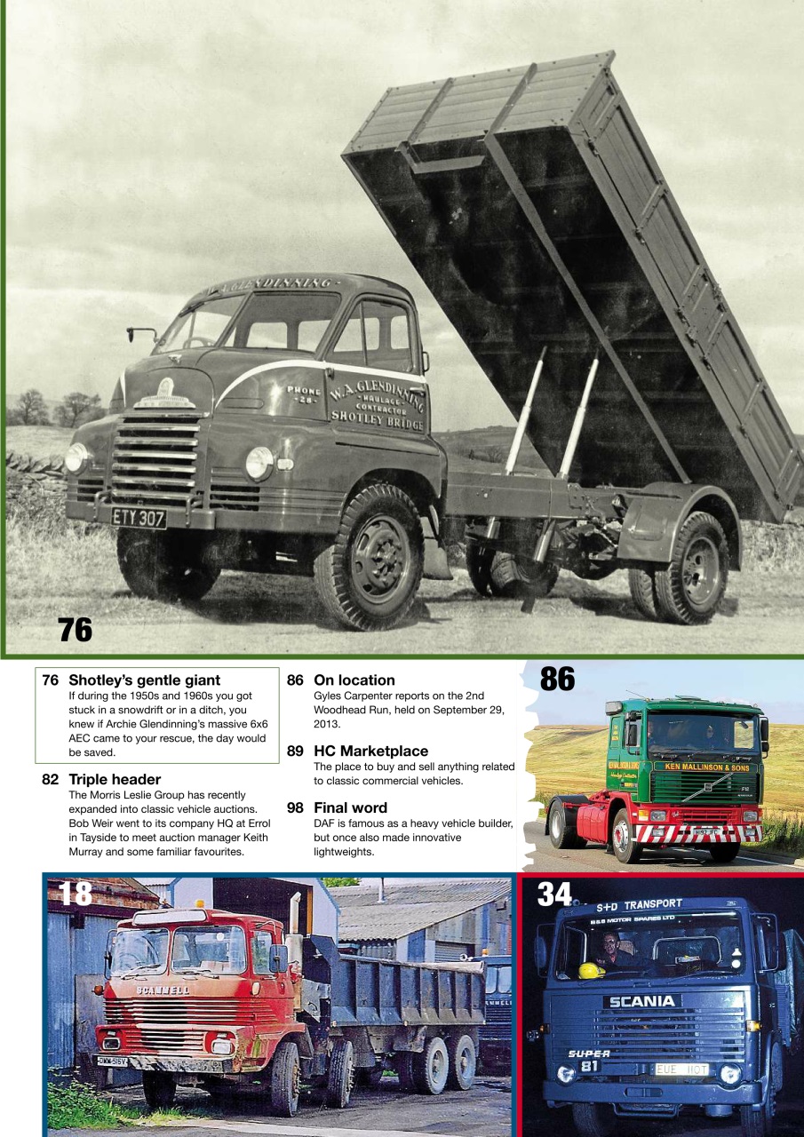 Heritage Commercials Magazine Preview Pages