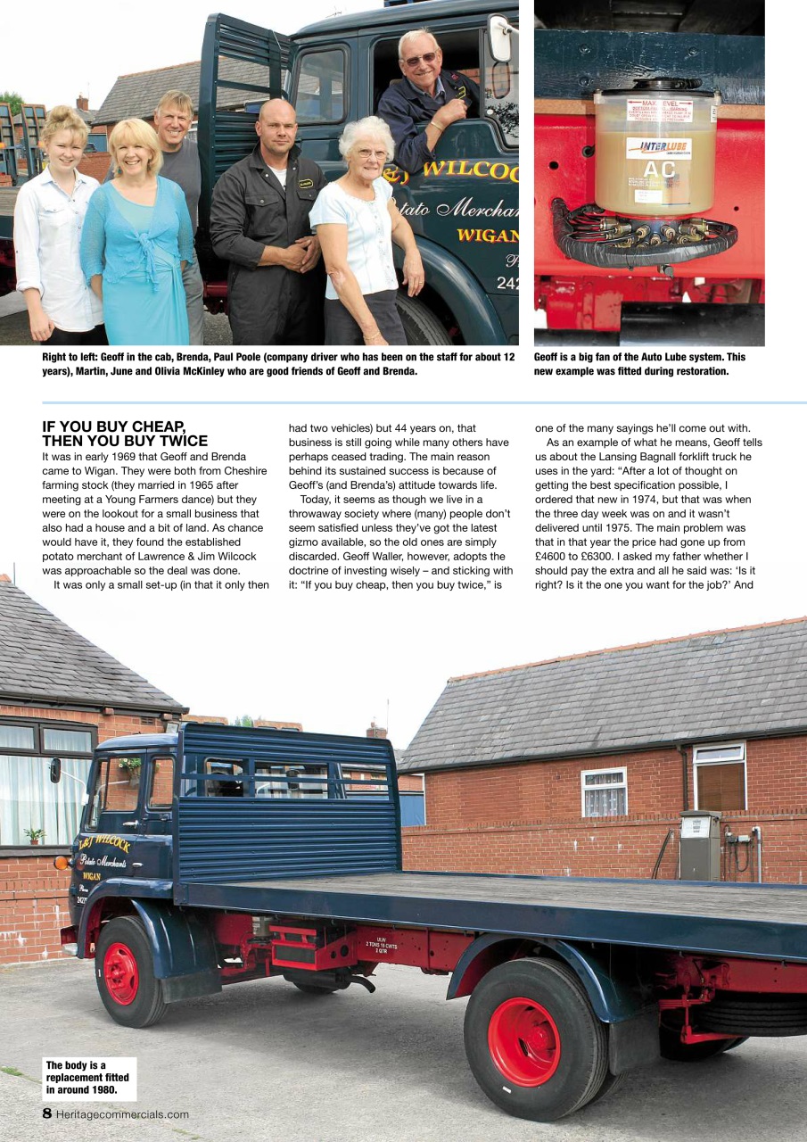 Heritage Commercials Magazine Preview Pages